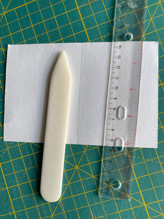 Using a Bone Folder to Make Perfect Creases
