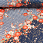 Chiyogami Blue Blossoms and Waves