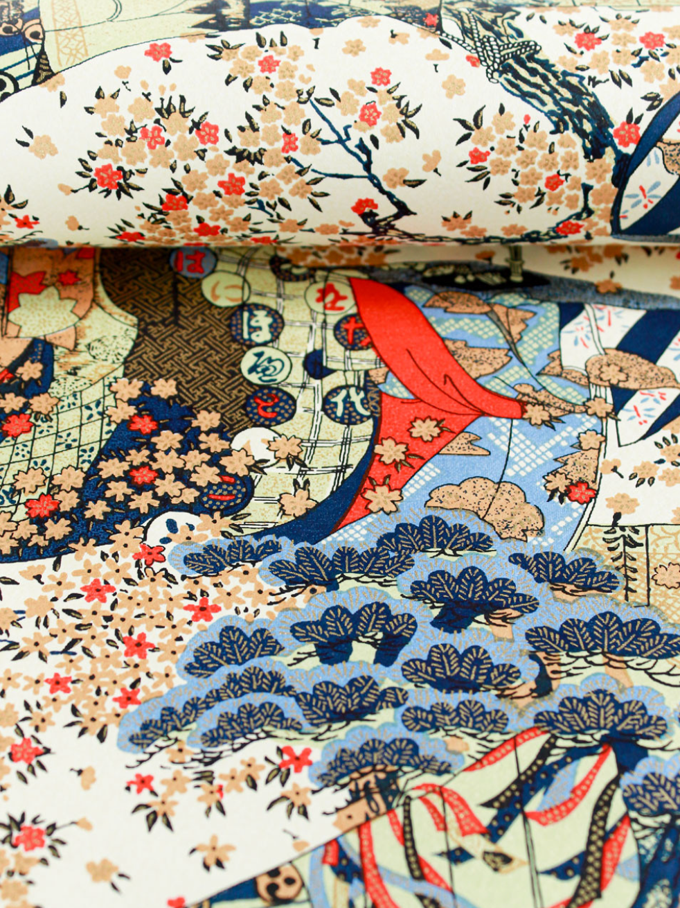 Chiyogami Botanical and Hints of Home
