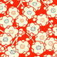 Chiyogami Traditional Red Blossoms