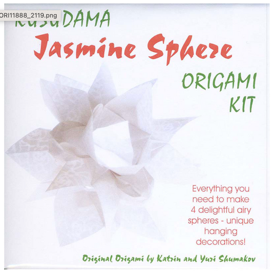 Jasmine Sphere Origami Kit